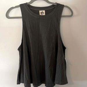 Free People NBW new with tags gray tank top! Women’s size small.